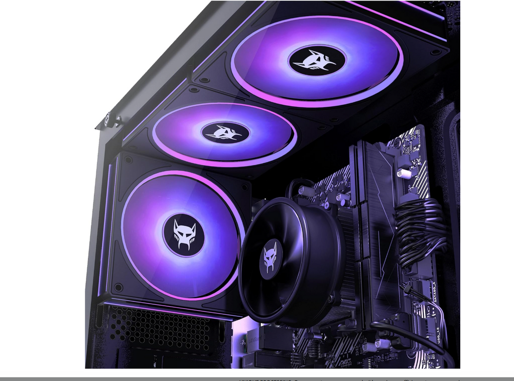 BEASTCOM Q3 Gaming PC Desktop Computer AMD Ryzen 5 3400G